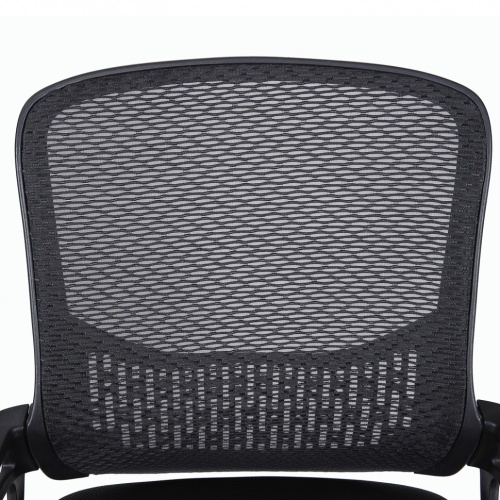 Кресло офисное Brabix Next MG-318 сетка/ткань, черное 531834 фото 7